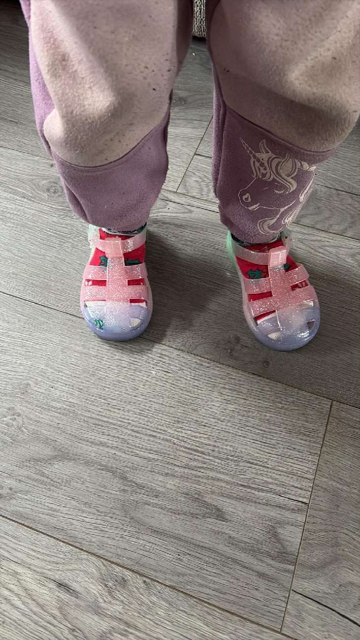 Brand new girls sandals bought at British Heart Foundation for £2.00