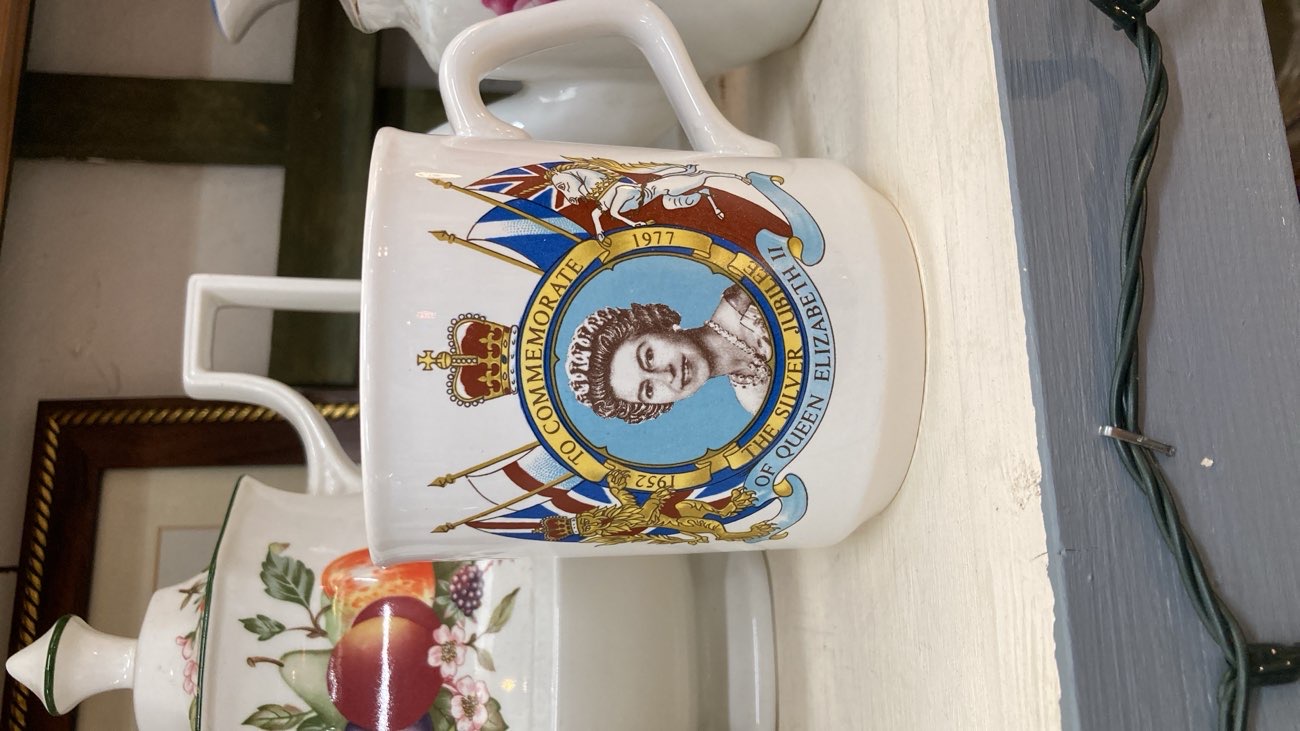 beautiful mug bought at Tarmount Studios Vintage Emporium for £1.00