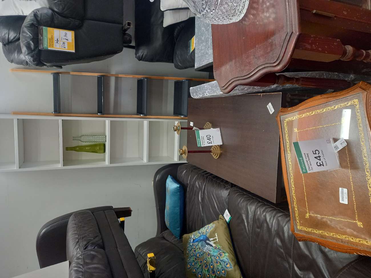 even more furniture items bought at British Heart Foundation Home Store