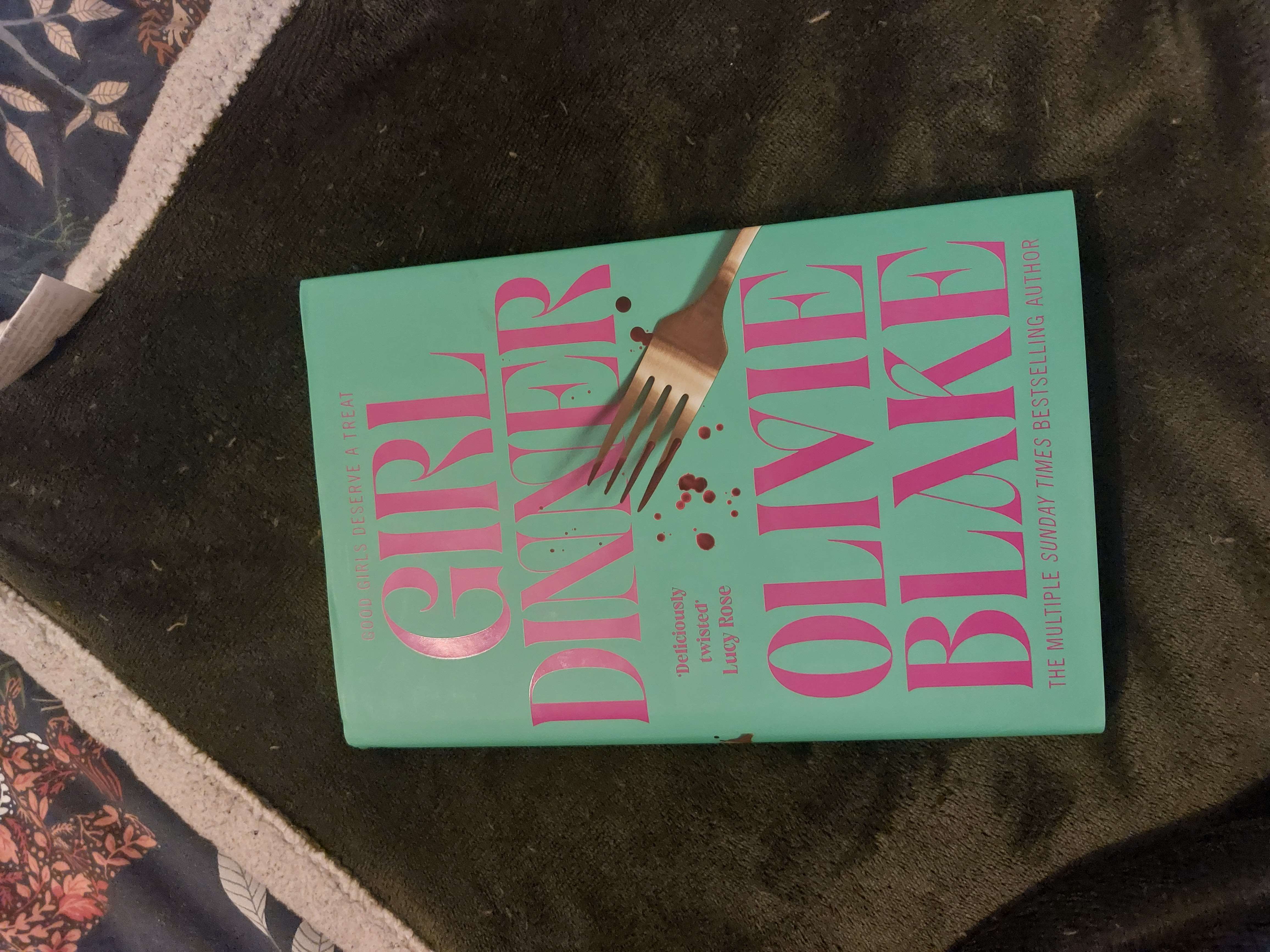 Girl Dinner by Olivie Blake product bought at RSPCA Gosport Charity shop for £1.30