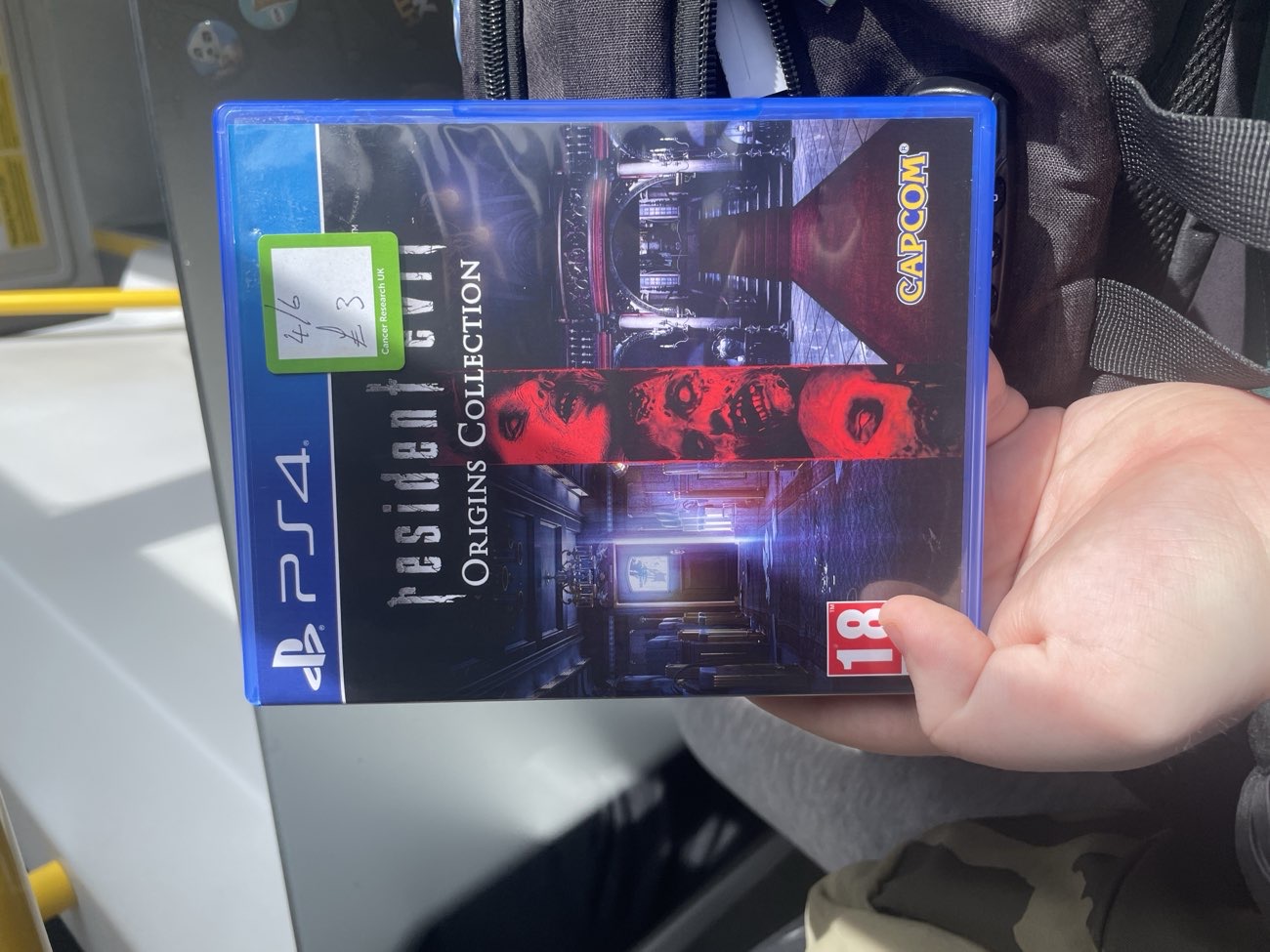 Resident Evil Origins Collection - PS4 bought at Cancer Research UK for Β£3.00