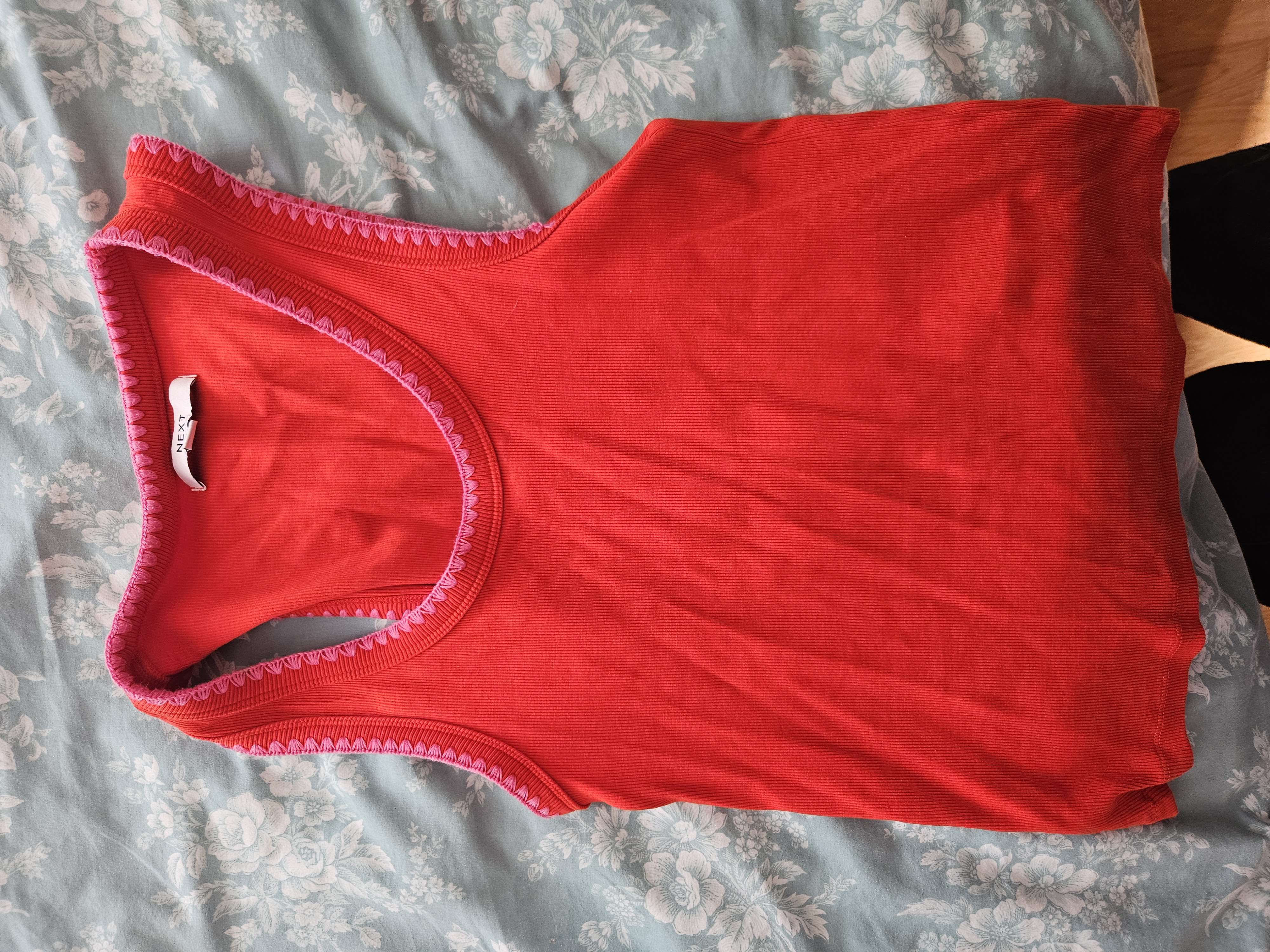 Next vest top bought at The Children's Trust Shop for £3.00