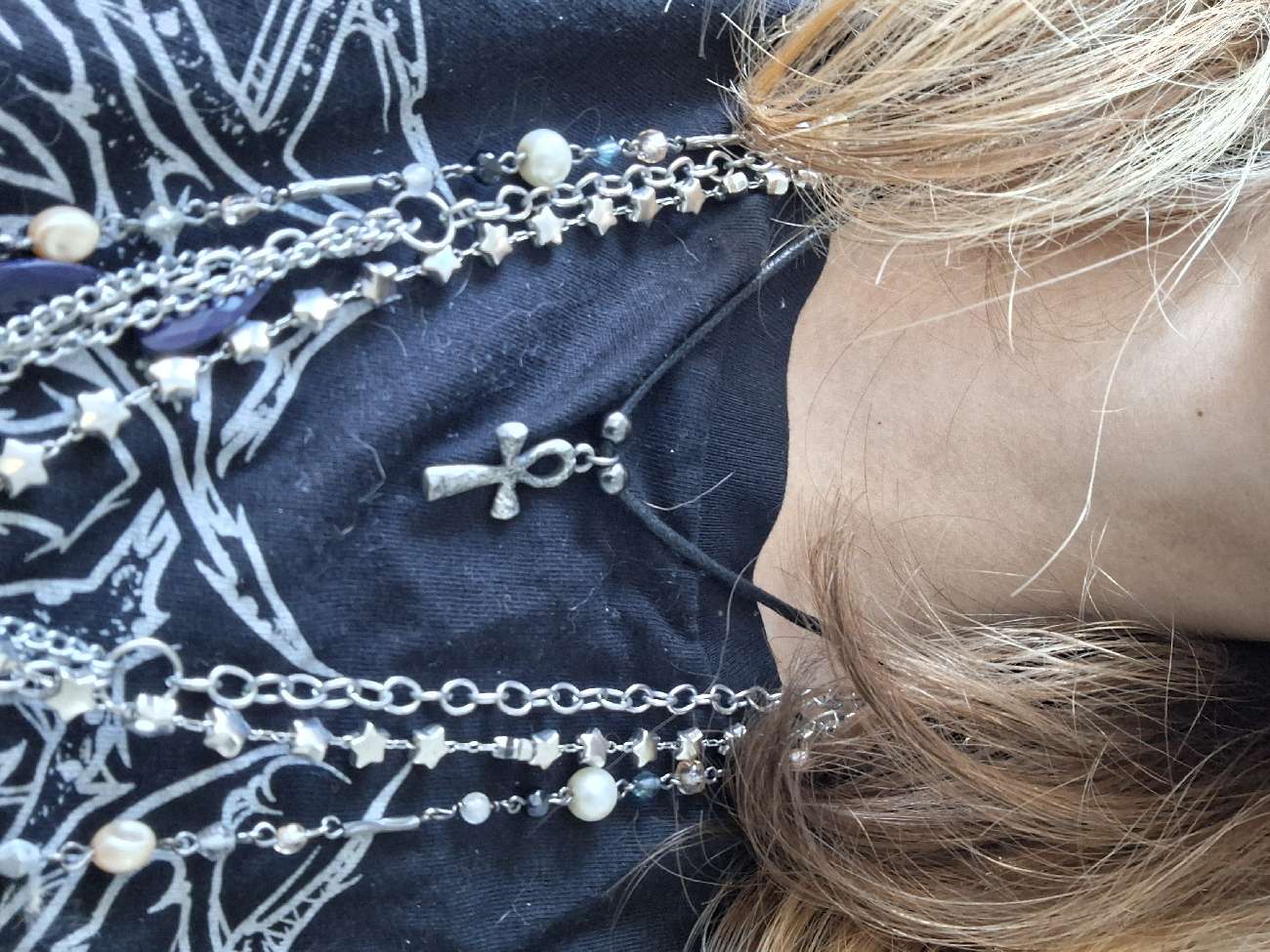 ☆ ankh necklace bought at Sue Ryder for £2.00