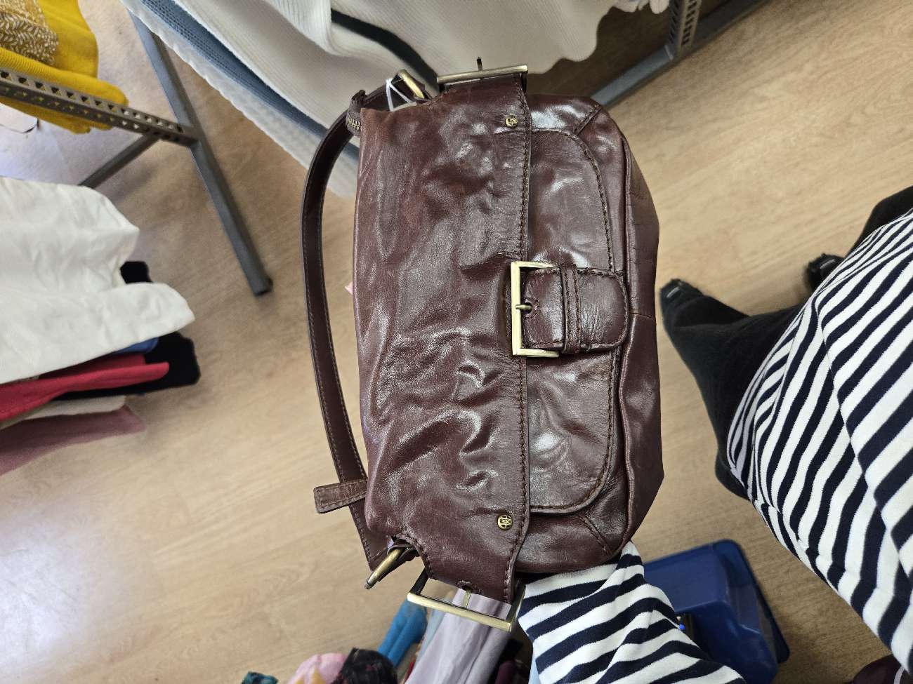 Cute leather bag bought at Mind London for £6.00