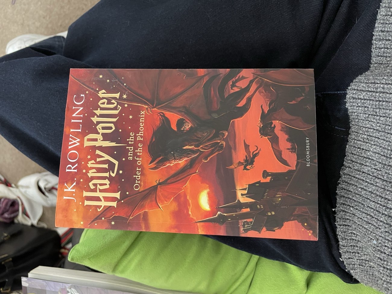 Harry potter book bought at Barnardo's for £2.00
