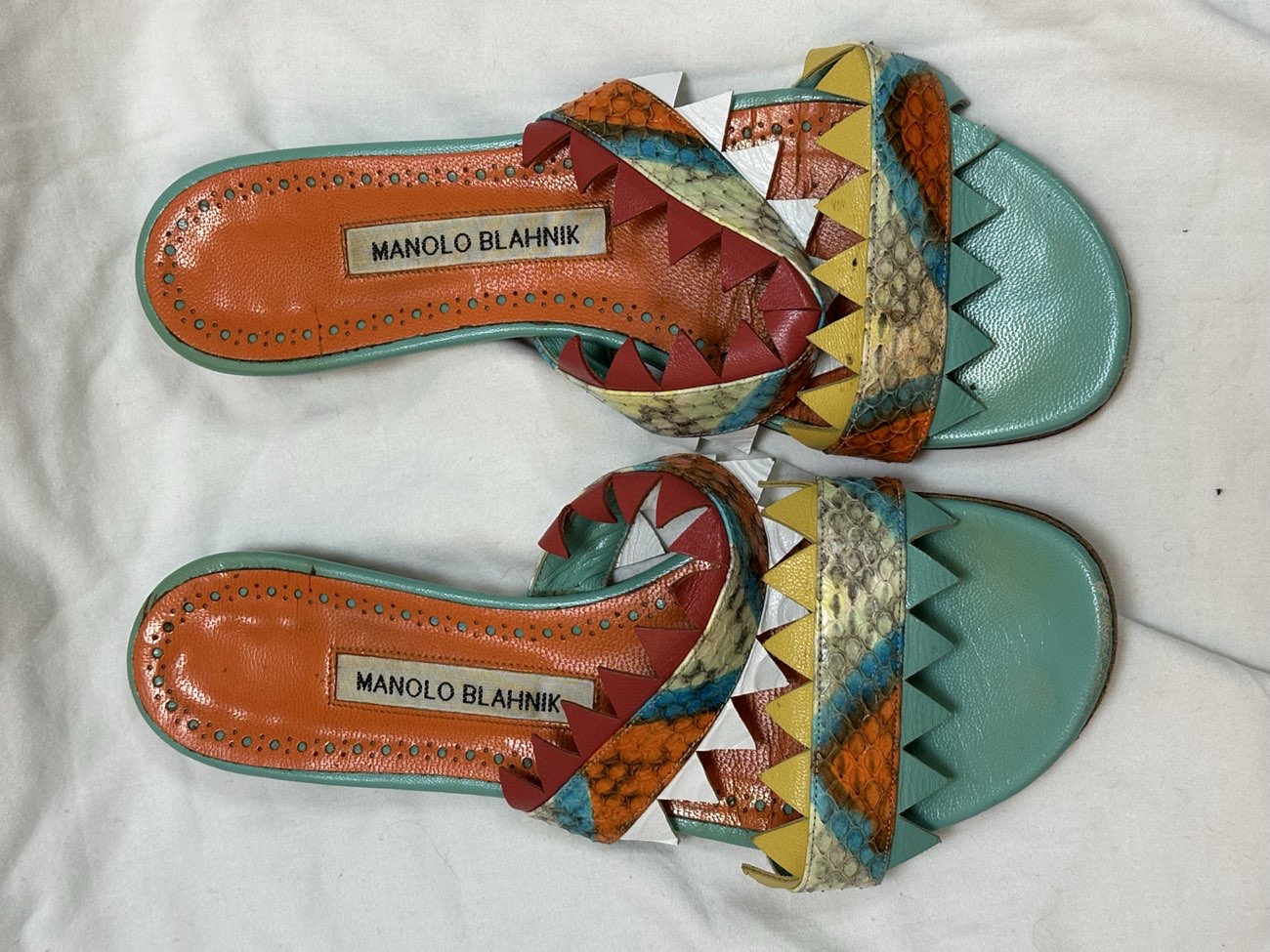 Manila Blahnik Flats product bought at Hospices of Hope for £100.00