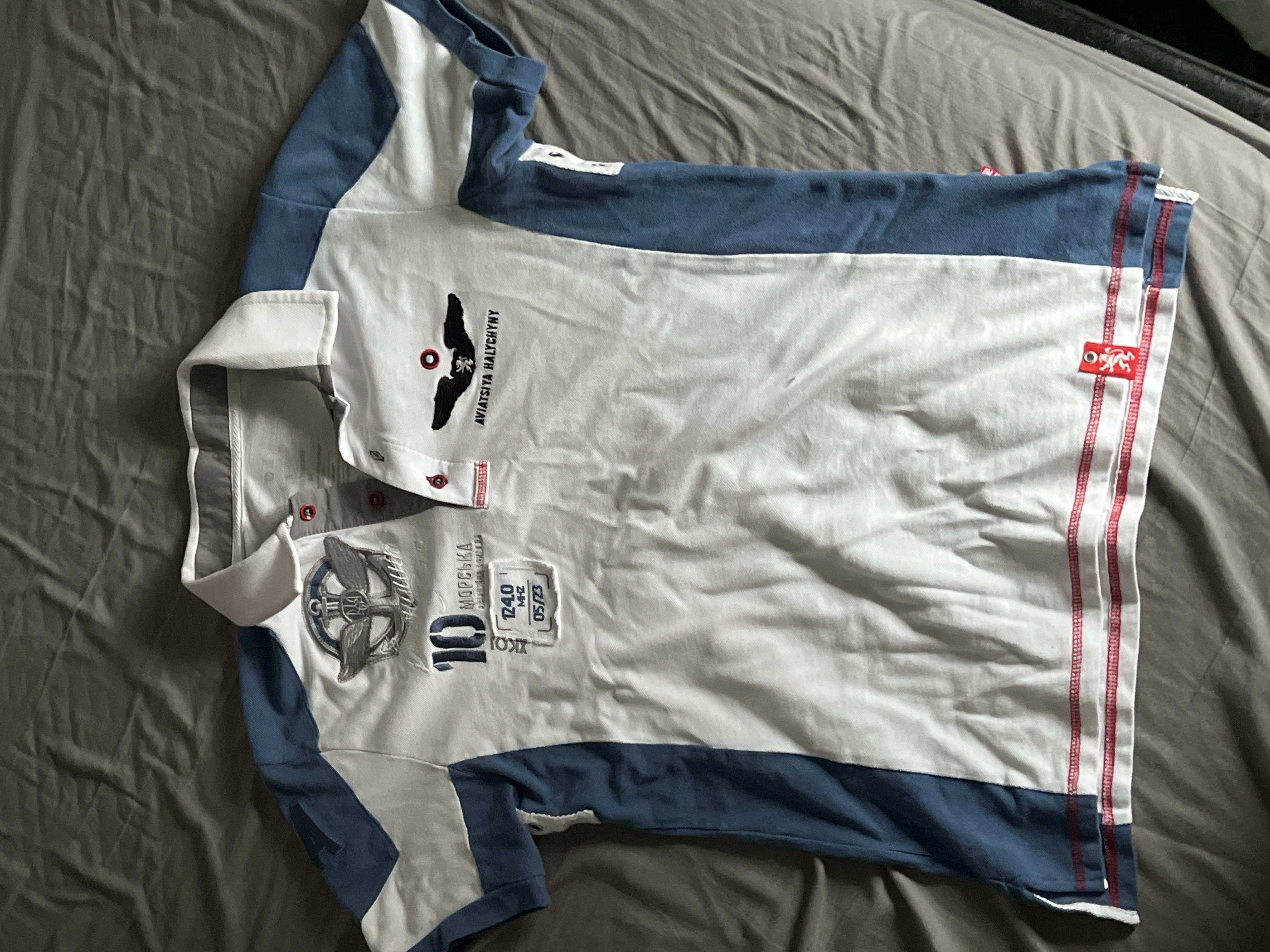 Men’s Brigade Polo Shirt bought at Sue Ryder for £5.00