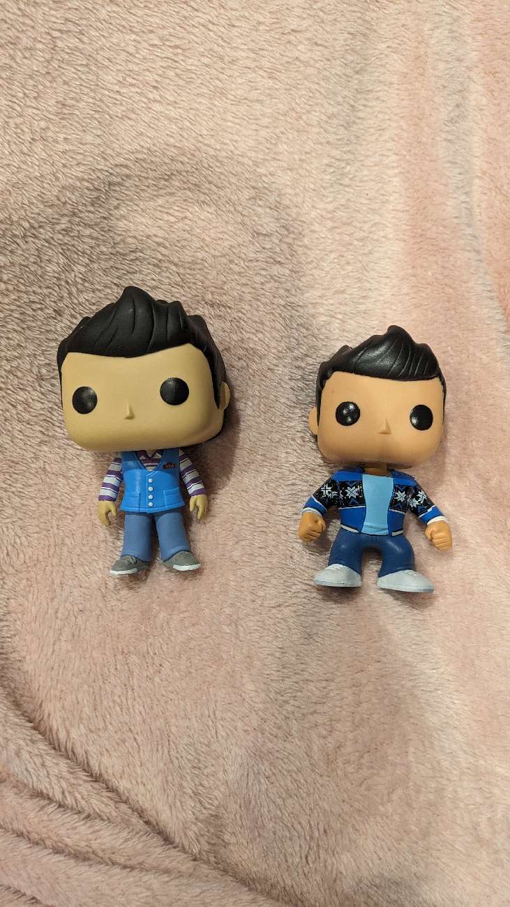 Supernatural Castiel Funko Pops + DVD bought at British Heart Foundation for £7.00