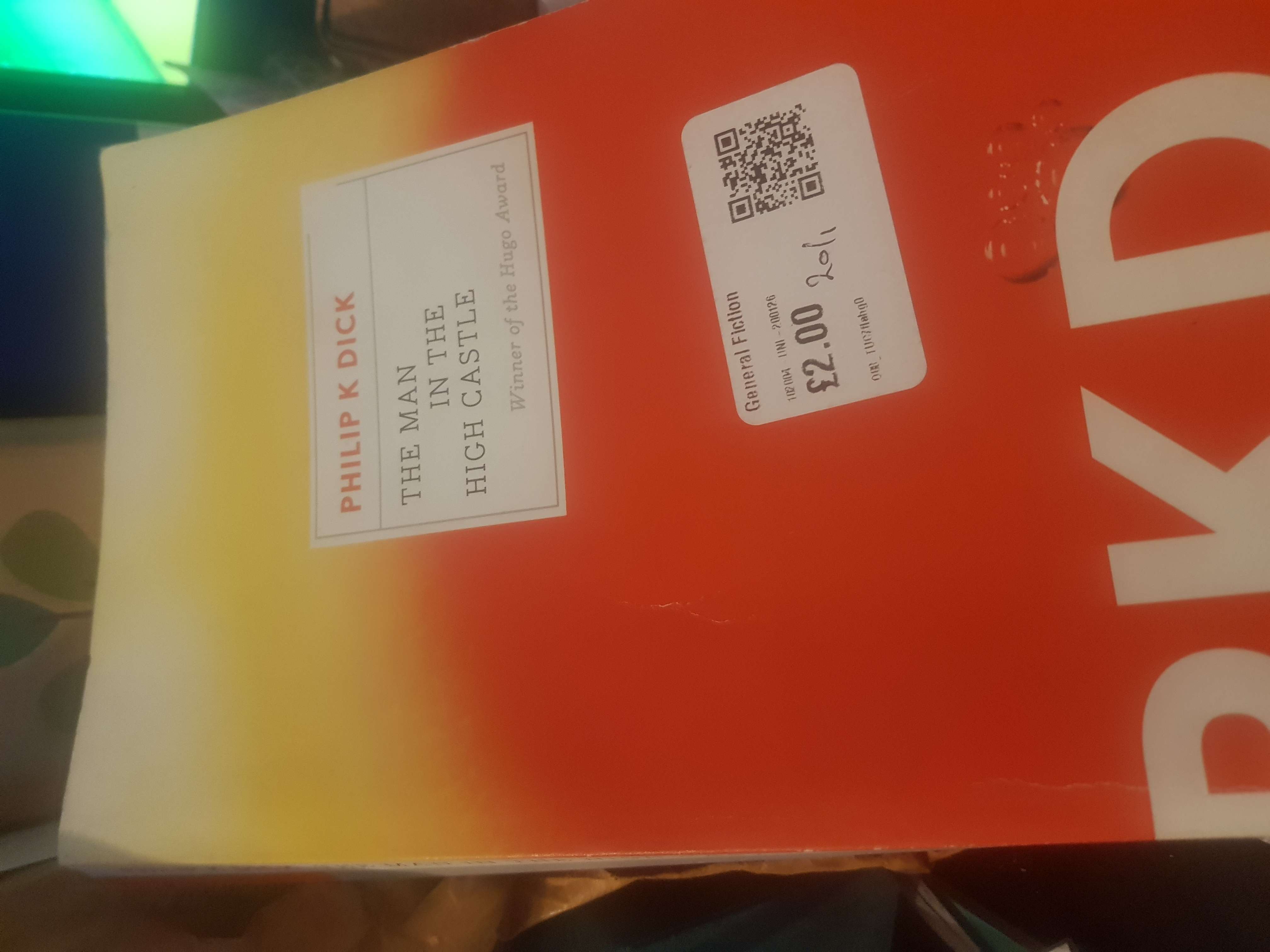 The Man In The High Castle bought at British Heart Foundation for £2.00