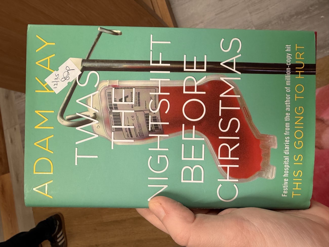 Twas the night shift before Christmas book bought at St Catherine’s Hospice for £0.40