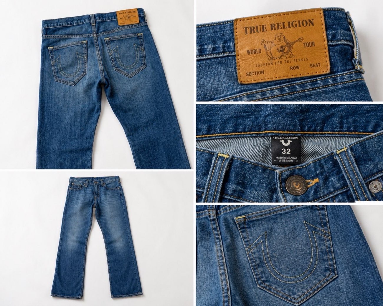 True religion men’s jeans bought at Demelza Charity Shop for £6.00