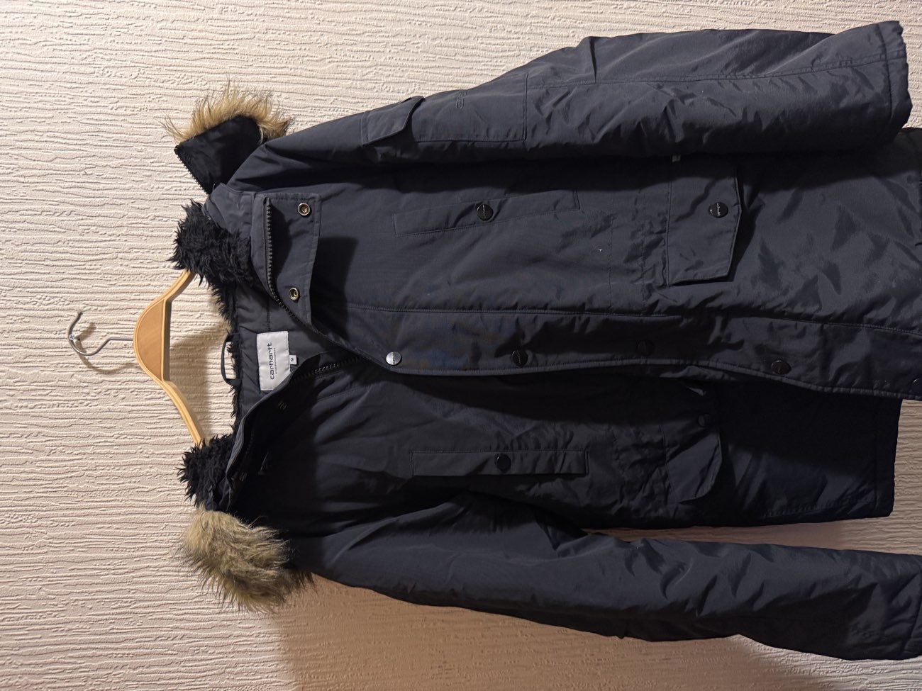 Carhartt WIP anchorage parka  (RRP £ 195) product bought at TRAID for £25.00