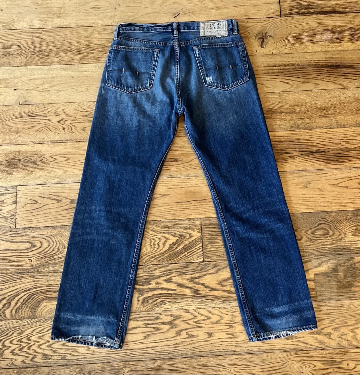 Ralph Lauren 90s jeans bought at Cancer Research UK for Β£8.50