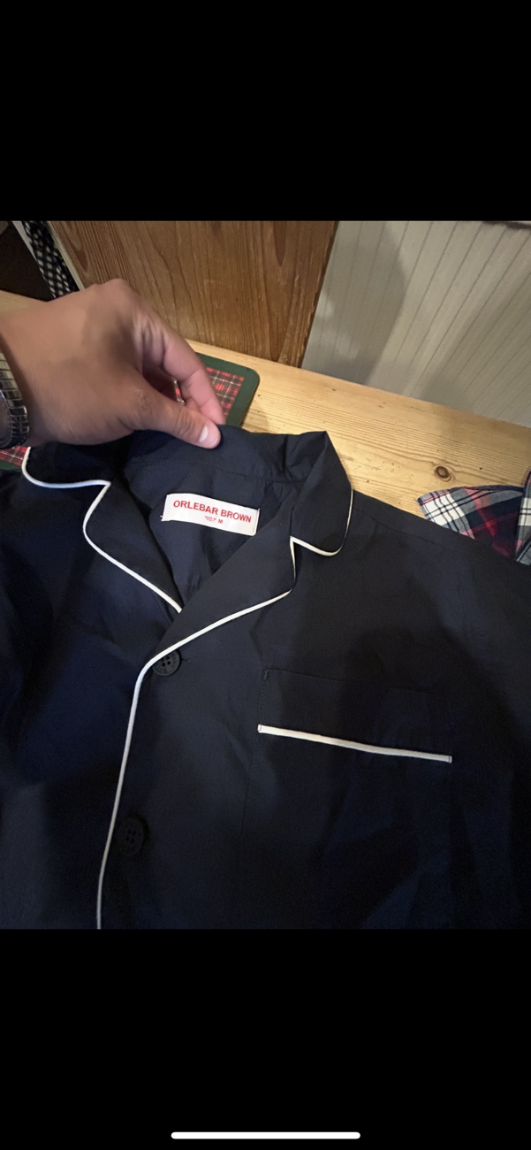 Orlebar Brown Marne Cotton Poplin shirt bought at White Rose Outlet Nottingham for £20.00