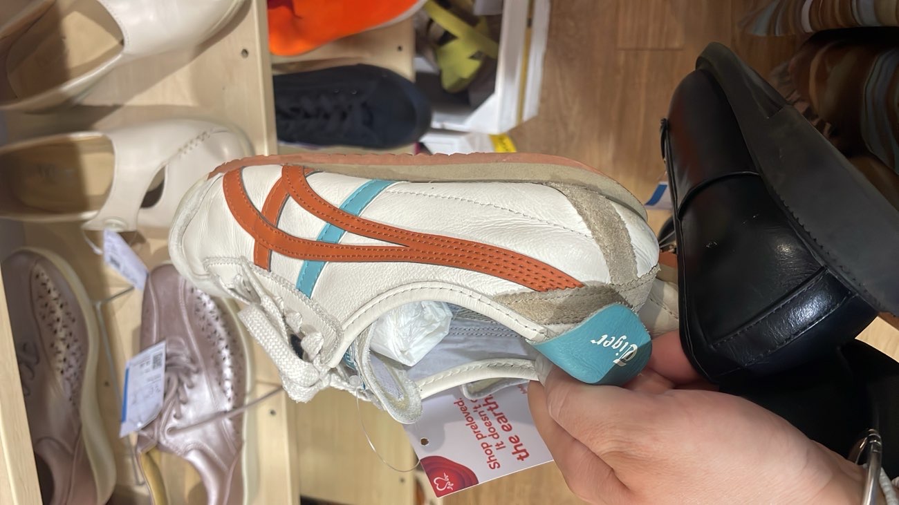 Mexico 66 Onitsuka Tiger (one of my best finds yet!) bought at British Heart Foundation for £15.00