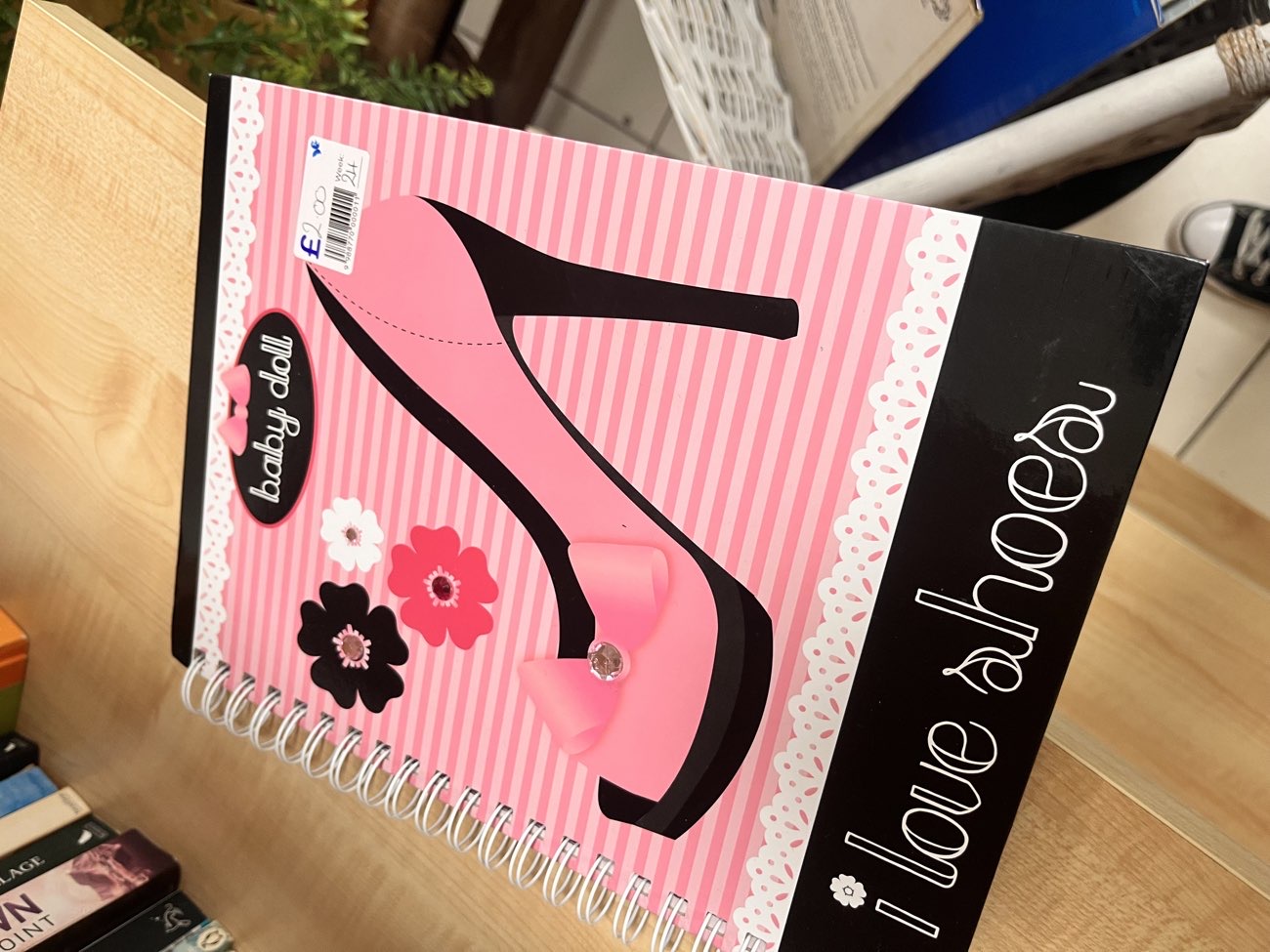 cute Y2K notebook product bought at DEBRA UK for £2.00