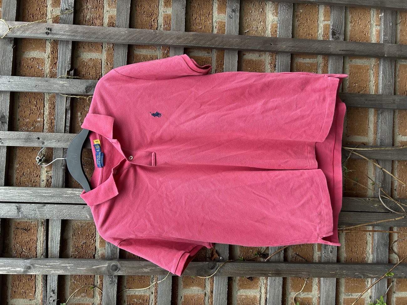 Ralph Lauren polo shirt product bought at Vista for £6.00