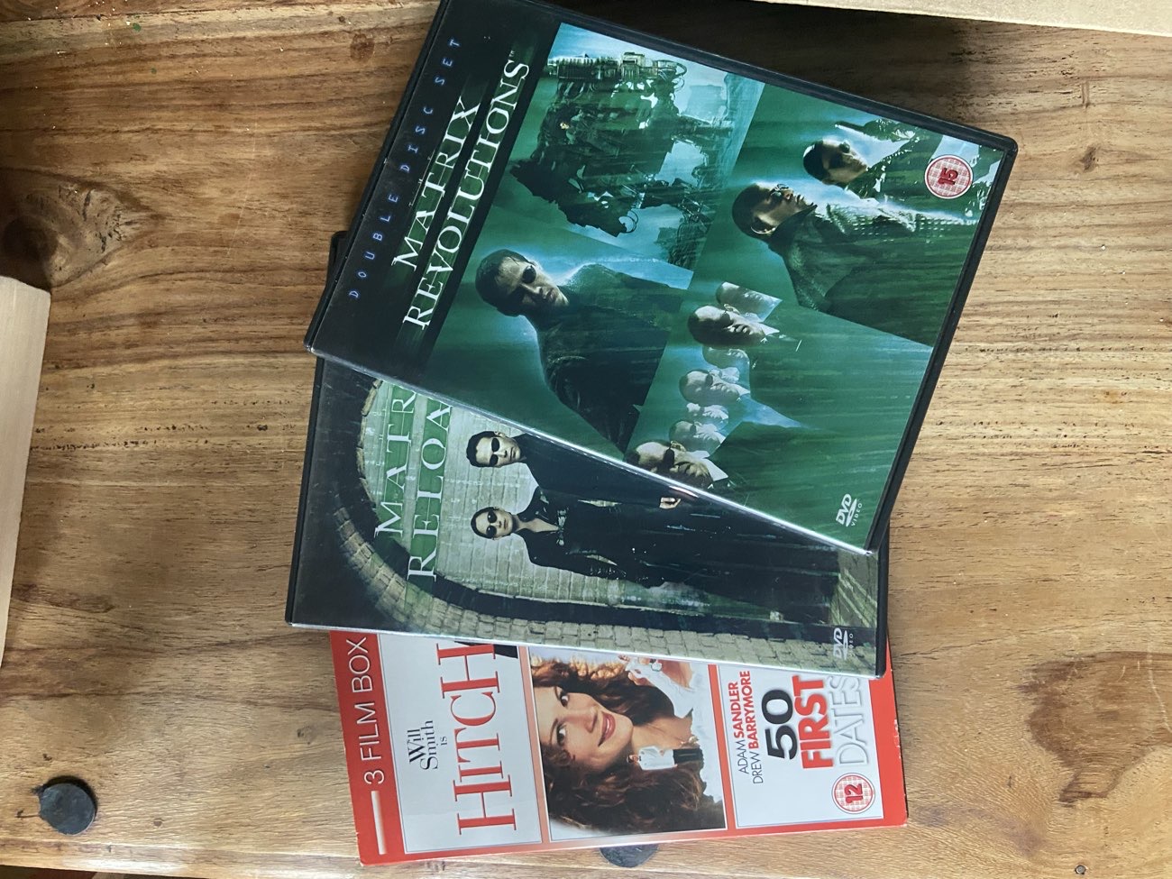 DVDS - 3 for 1 product bought at Birmingham Hospice for £1.00
