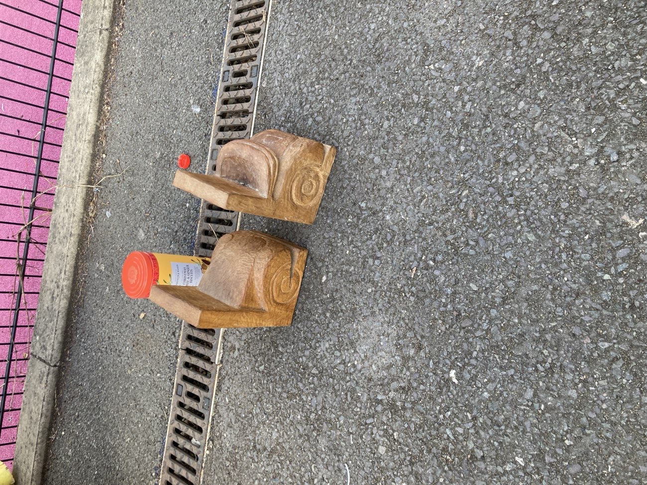 found these cool book holders bought at Capital Carboot