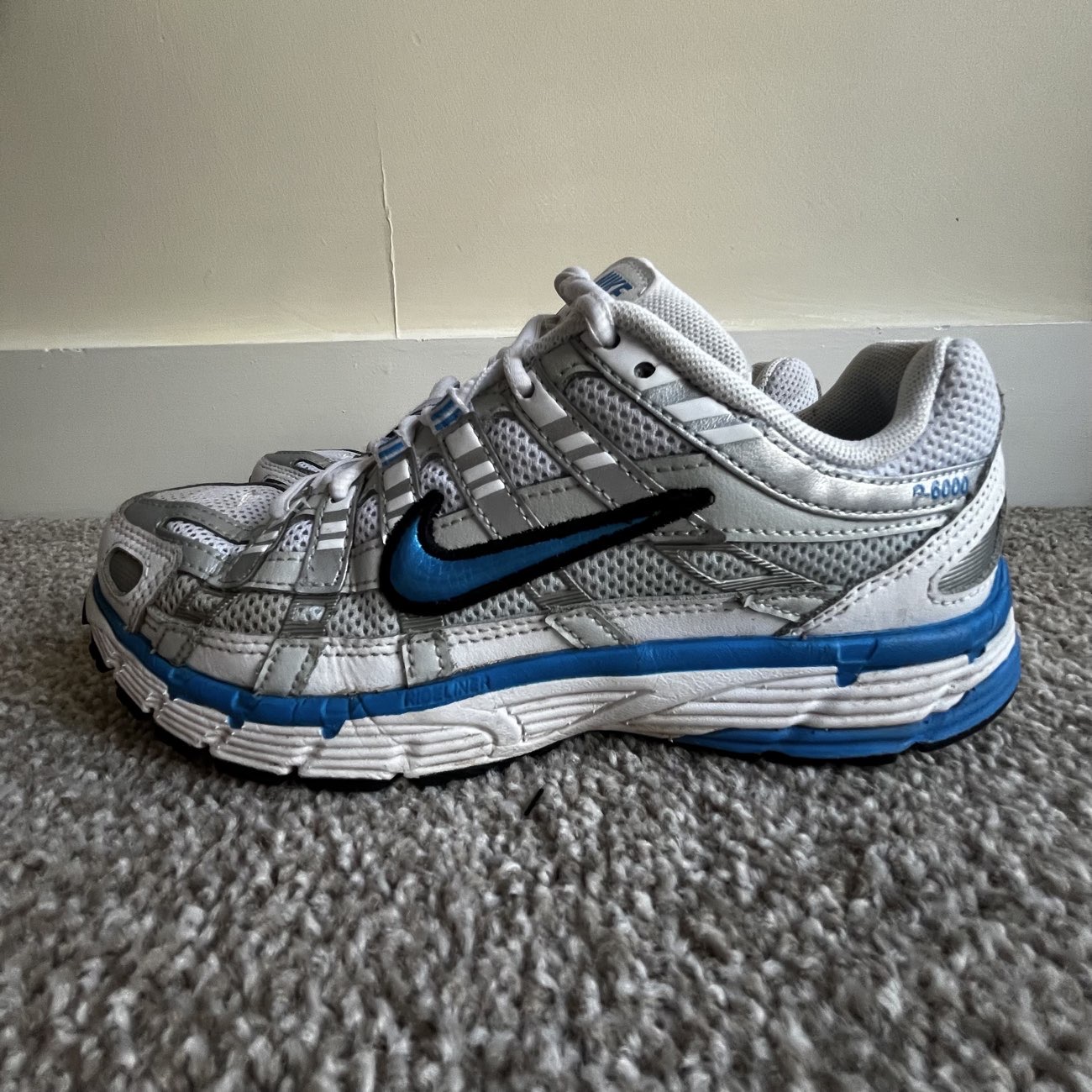 Nike Wmns P-6000 Laser Blue bought at PDSA for £4.00