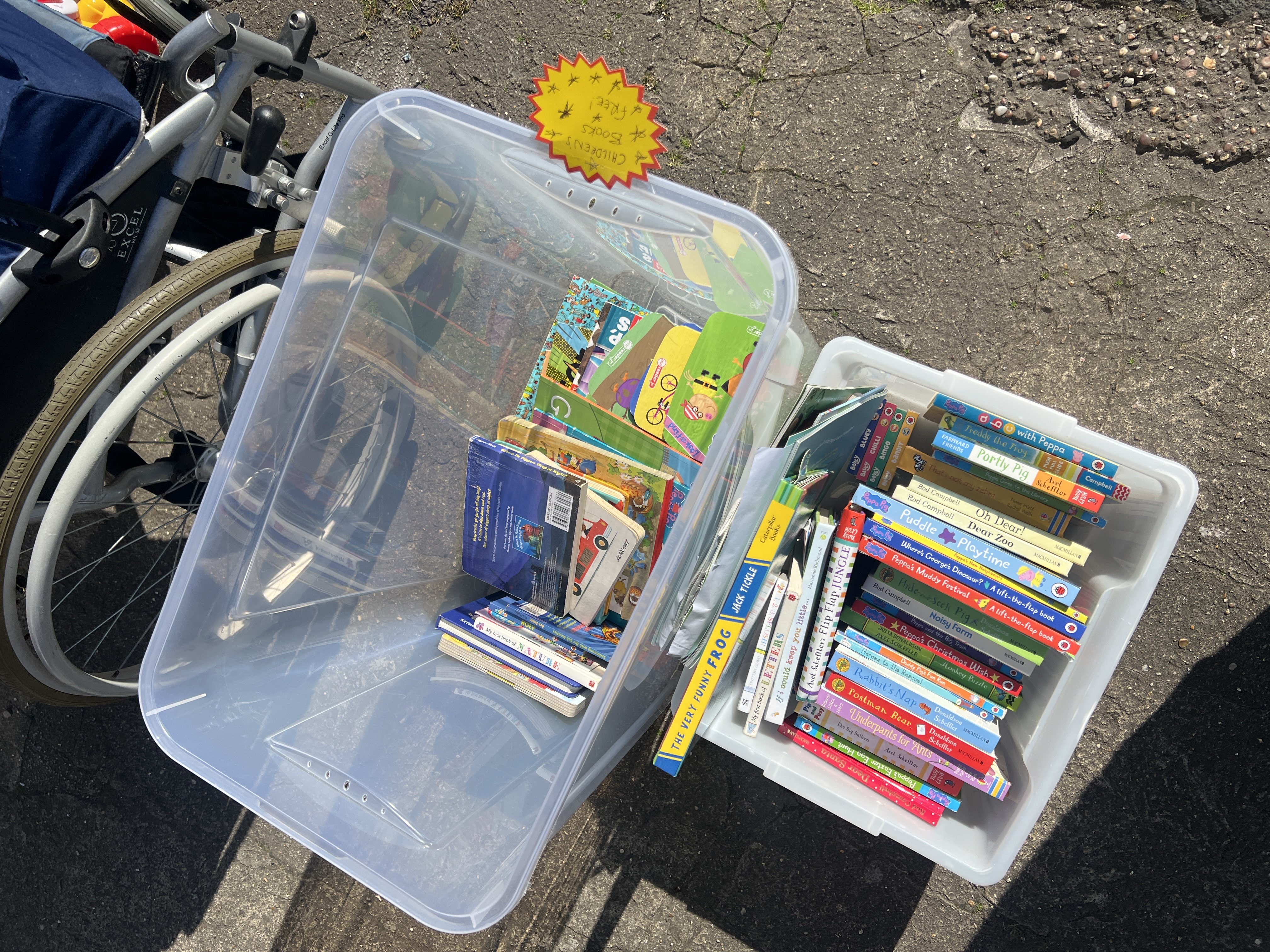 Children’s books bought at Peaceful Place for £0.00
