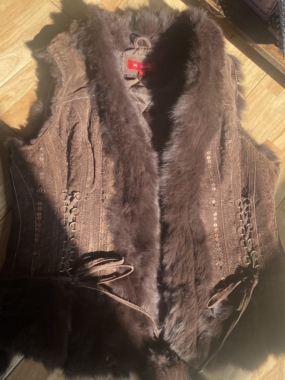 Brown Jacket bought at RSPCA for £2.00