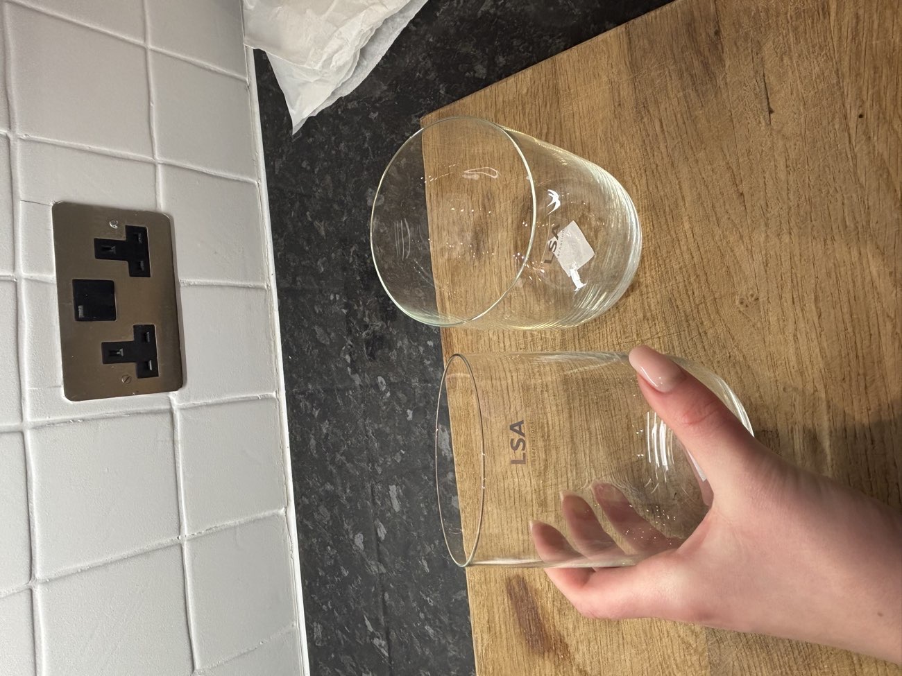 bought these really nice LSA glasses bought at Oxfam Boutique for £4.00