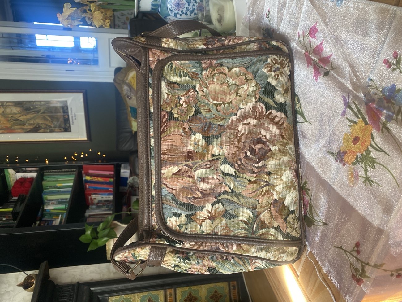 Vintage Floral Bag bought at The Salvation Army for Β£2.00