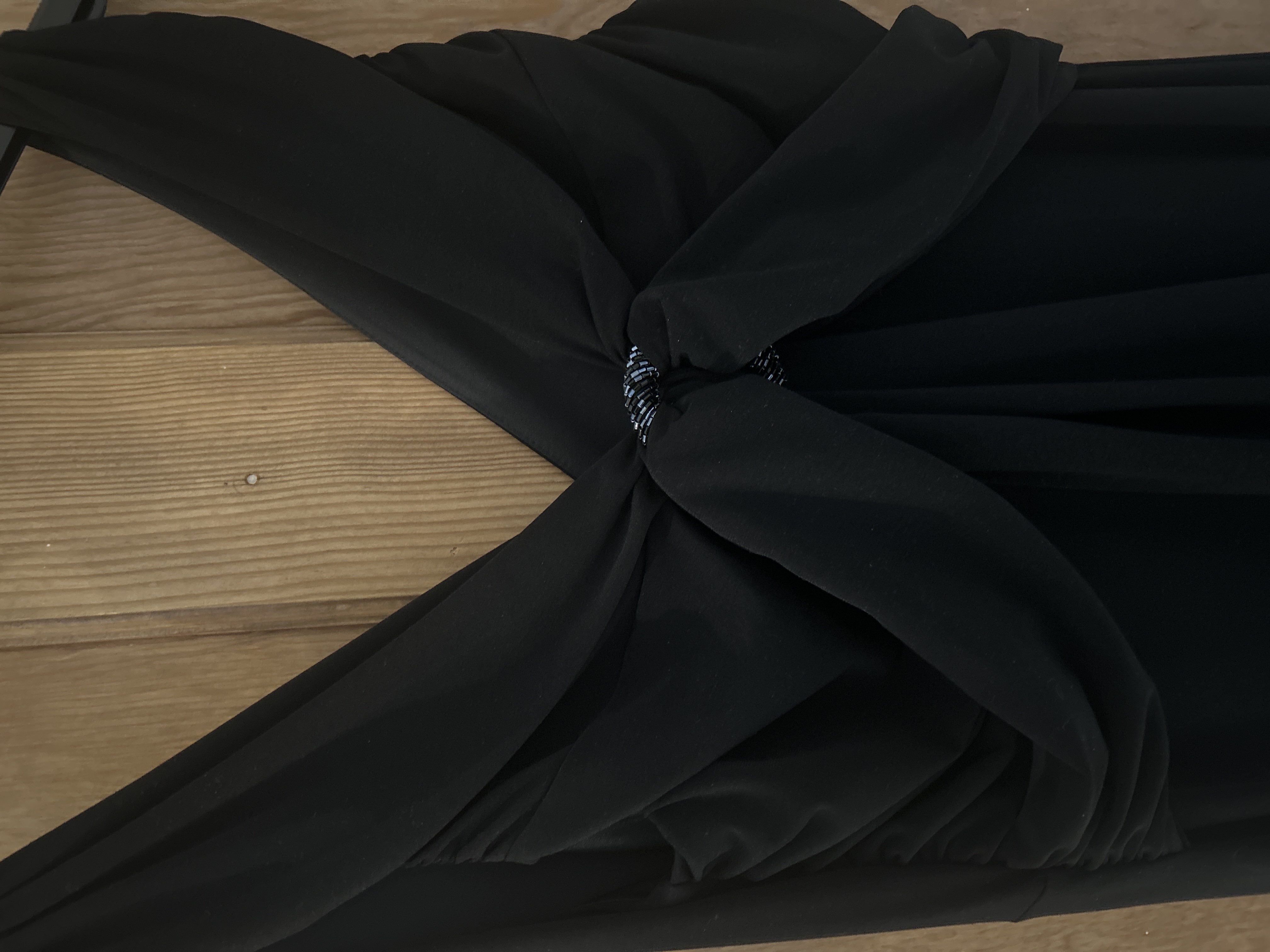 Kaliko, black dress bought at Forget me not children's hospice for £10.00