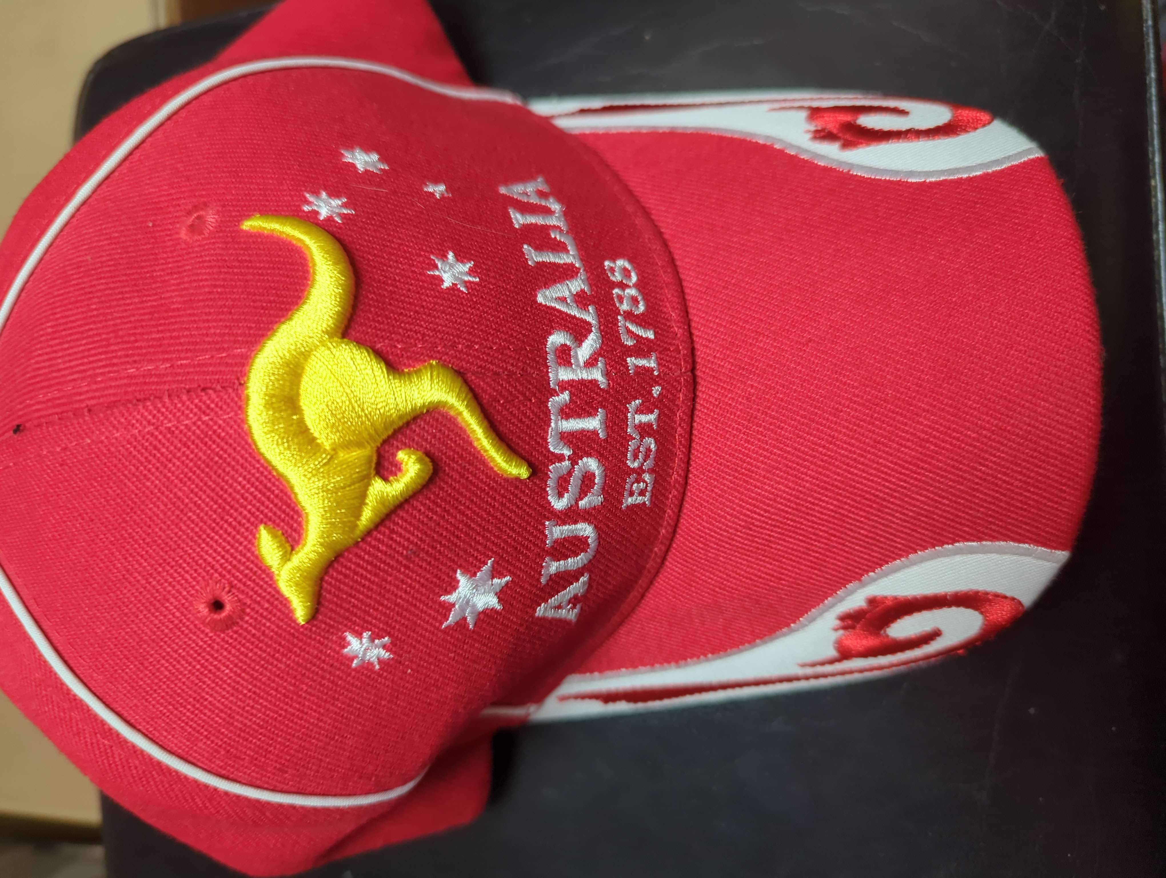 Australian hat bought at Scope for £1.00
