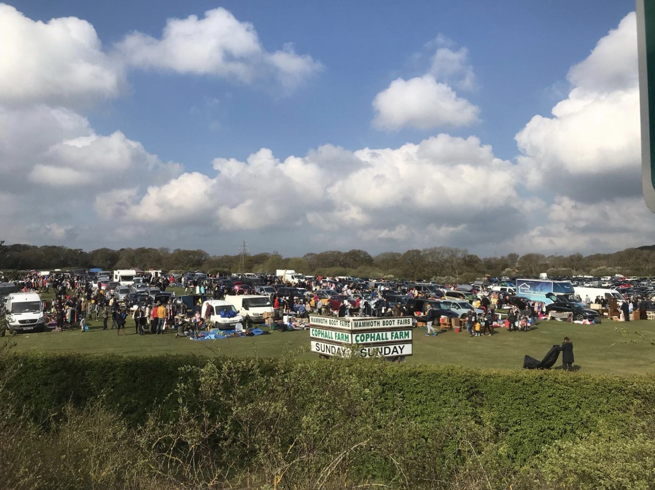 Mammoth Boot Fairs in full-swing on a summer day